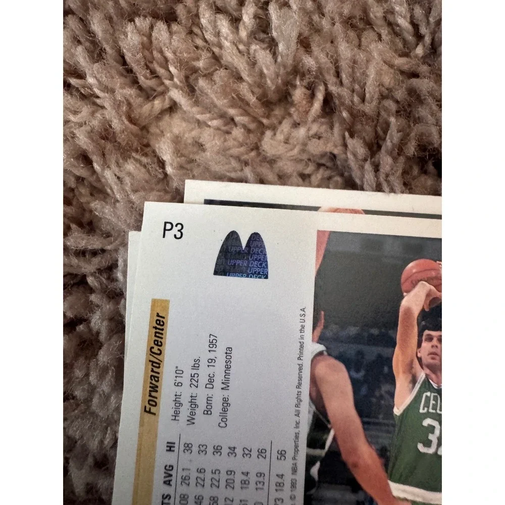 Boston Celtics Basketball Card Lot – 7 Cards